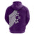 Polynesian Hoodie With Plumeria Flower Purple LT6 - Polynesian Pride