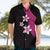 Polynesian Hawaiian Shirt With Plumeria Flower Pink LT6 - Polynesian Pride