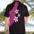 Polynesian Hawaiian Shirt With Plumeria Flower Pink LT6 - Polynesian Pride