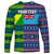 (Custom Personalised) Fiji Malampa Long Sleeve Shirt Tribal Patterns LT6 - Polynesian Pride