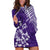 Hawaii Summer Hoodie Dress Mix Polynesian Purple LT6 Purple - Polynesian Pride