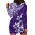 Hawaii Summer Hoodie Dress Mix Polynesian Purple LT6 - Polynesian Pride