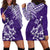 Hawaii Summer Hoodie Dress Mix Polynesian Purple LT6 - Polynesian Pride