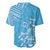 Hawaii Summer Baseball Jersey Mix Polynesian Light Blue LT6 - Polynesian Pride