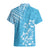 Hawaii Summer Hawaiian Shirt Mix Polynesian Light Blue LT6 - Polynesian Pride