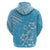 Hawaii Summer Hoodie Mix Polynesian Light Blue LT6 - Polynesian Pride