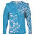 Hawaii Summer Long Sleeve Shirt Mix Polynesian Light Blue LT6 Unisex Blue - Polynesian Pride