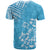 Hawaii Summer T Shirt Mix Polynesian Light Blue LT6 - Polynesian Pride