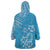 Hawaii Summer Wearable Blanket Hoodie Mix Polynesian Light Blue LT6 - Polynesian Pride