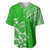 Hawaii Summer Baseball Jersey Mix Polynesian Green LT6 Green - Polynesian Pride