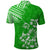 Hawaii Summer Polo Shirt Mix Polynesian Green LT6 - Polynesian Pride