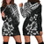 Hawaii Summer Hoodie Dress Mix Polynesian Black LT6 - Polynesian Pride