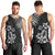 Hawaii Summer Men Tank Top Mix Polynesian Black LT6 - Polynesian Pride