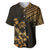 Hawaii Summer Baseball Jersey Mix Polynesian Gold LT6 Gold - Polynesian Pride