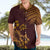 Hawaii Summer Hawaiian Shirt Mix Polynesian Brown LT6 - Polynesian Pride