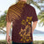 Hawaii Summer Hawaiian Shirt Mix Polynesian Brown LT6 - Polynesian Pride