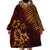 Hawaii Summer Wearable Blanket Hoodie Mix Polynesian Brown LT6 - Polynesian Pride