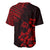 Hawaii Summer Baseball Jersey Mix Polynesian Black-Red LT6 - Polynesian Pride