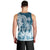 Polynesian Sea Turtle Men Tank Top Tribal Blue LT6 - Polynesian Pride