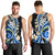 Plumeria Polynesian Men Tank Top Trending Blue LT6 - Polynesian Pride