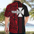 Custom Wallis and Futuna Hawaiian Shirt Polynesian Tribal Red LT6 - Polynesian Pride