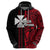 Custom Wallis and Futuna Hoodie Polynesian Tribal Red LT6 - Polynesian Pride