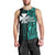 Custom Wallis and Futuna Men Tank Top Polynesian Tribal Green LT6 - Polynesian Pride