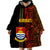 Custom Kiribati Wearable Blanket Hoodie Polynesian Tribal LT6 - Polynesian Pride
