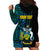 Custom Solomon Islands Hoodie Dress Polynesian Tribal LT6 - Polynesian Pride