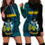 Custom Solomon Islands Hoodie Dress Polynesian Tribal LT6 - Polynesian Pride