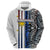 Custom Philippines Hoodie Polynesian Tribal White LT6 - Polynesian Pride