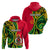 Custom Vanuatu Hoodie Polynesian Patterns LT6 - Polynesian Pride