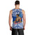 (Custom Personalised) Samoa Pride Men Tank Top Tribal Patterns Blue LT6 - Polynesian Pride