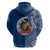 Custom Samoa Pride Hoodie Polynesian Patterns Blue LT6 - Polynesian Pride