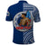 Custom Samoa Pride Polo Shirt Polynesian Patterns Blue LT6 - Polynesian Pride