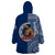 (Custom Personalised) Samoa Pride Wearable Blanket Hoodie Polynesian Patterns Blue LT6 - Polynesian Pride