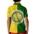 Cook Islands Kid Polo Shirt Yellow-Green Half Style LT6 - Polynesian Pride