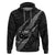 Polynesian Samoa Hoodie with Coat of Arms Claws Style Black LT6 Black - Polynesian Pride