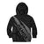 Polynesian Samoa Kid Hoodie with Coat Of Arms Claws Style - Black LT6 - Polynesian Pride