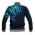 Matariki New Zealand Baseball Jacket Maori New Year Galaxy Sky Blue LT6 - Polynesian Pride