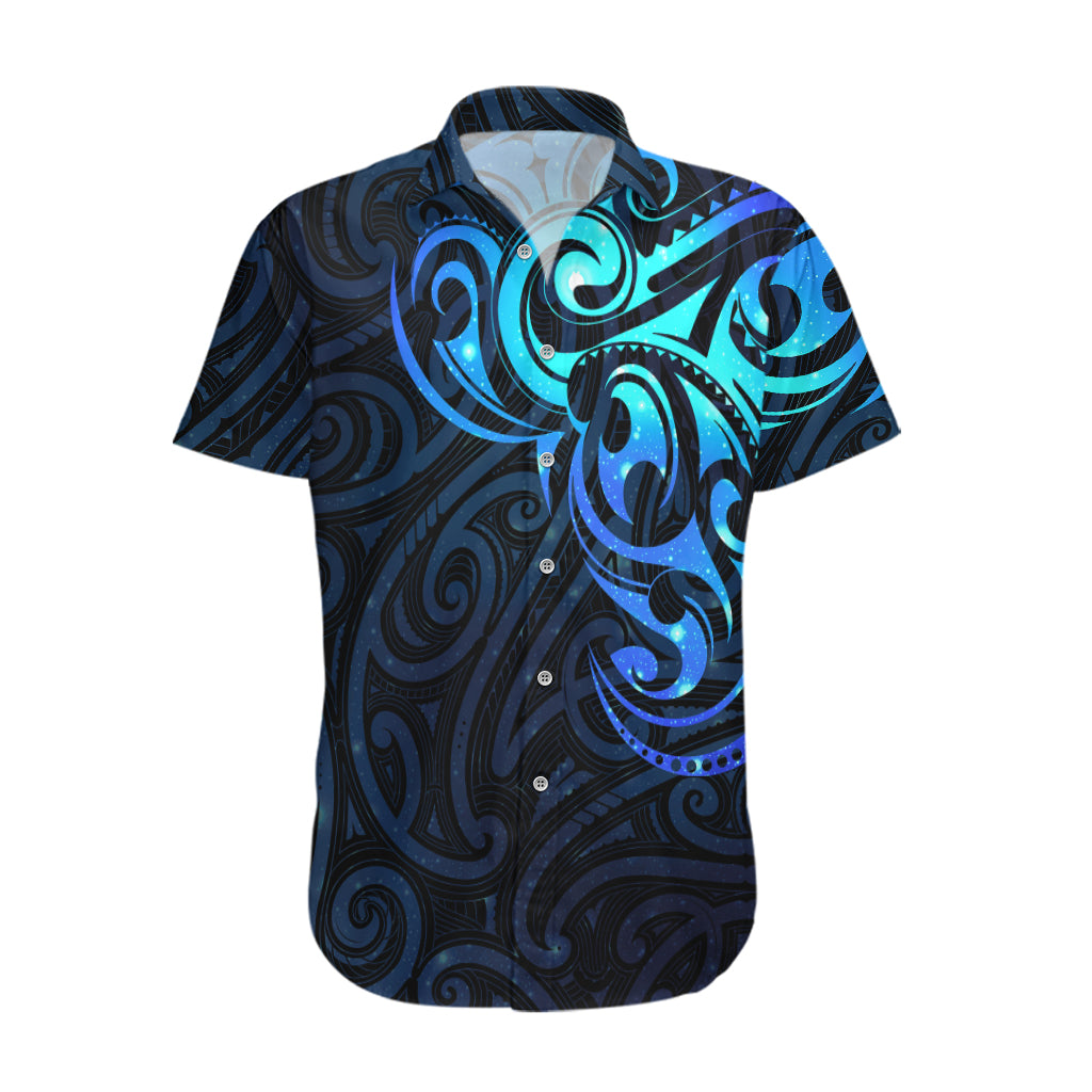 Matariki New Zealand Hawaiian Shirt Maori New Year Galaxy Sky Blue LT6 blue - Polynesian Pride