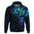 Matariki New Zealand Hoodie Maori New Year Galaxy Sky Blue LT6 blue - Polynesian Pride