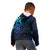 Matariki New Zealand Kid Hoodie Maori New Year Galaxy Sky Blue LT6 - Polynesian Pride