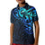 Matariki New Zealand Kid Polo Shirt Maori New Year Galaxy Sky Blue LT6 Kid blue - Polynesian Pride