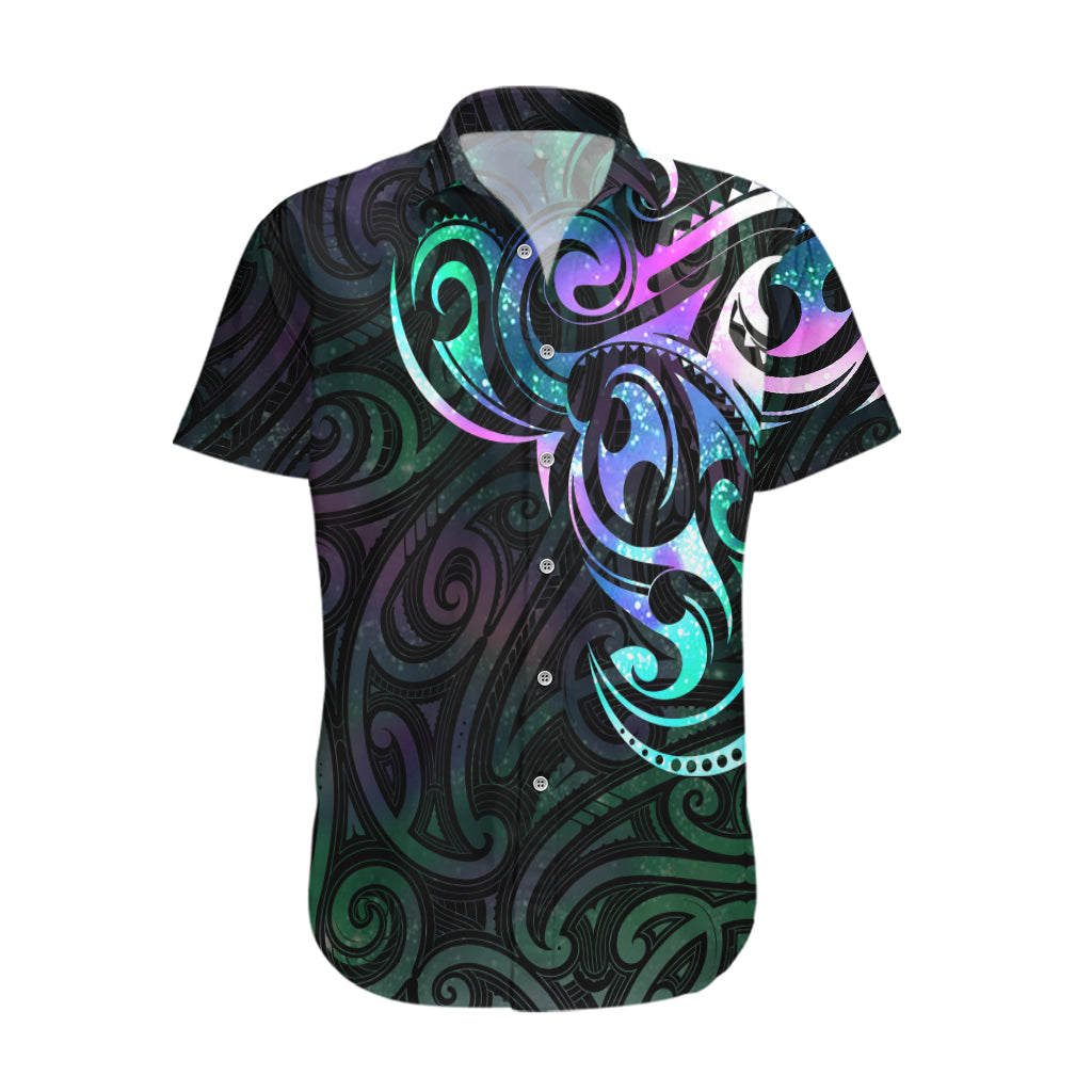 Matariki New Zealand Hawaiian Shirt Maori New Year Galaxy Sky Green LT6 Green - Polynesian Pride