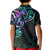 Matariki New Zealand Kid Polo Shirt Maori New Year Galaxy Sky Green LT6 - Polynesian Pride