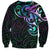 Matariki New Zealand Sweatshirt Maori New Year Galaxy Sky Green LT6 Unisex Green - Polynesian Pride