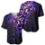 New Zealand Baseball Jersey Maori Matariki Galaxy Sky Purple LT6 - Polynesian Pride