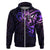 New Zealand Hoodie Maori Matariki Galaxy Sky Purple LT6 - Polynesian Pride