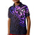 New Zealand Kid Polo Shirt Maori Matariki Galaxy Sky Purple LT6 Kid Purple - Polynesian Pride